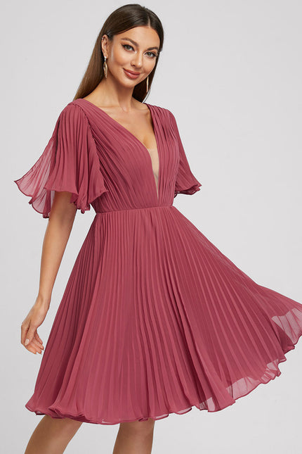 Robe Midi Ondée Élégante - gallery 3