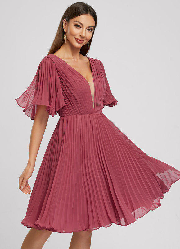 Robe Midi Ondée Élégante - gallery 3