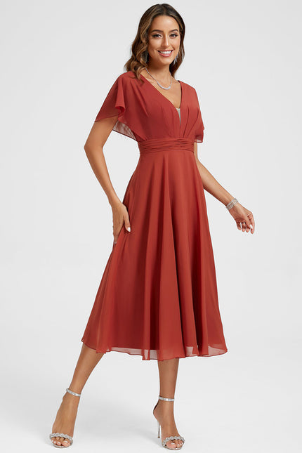 Robe Midi Cache Coeur - gallery 4