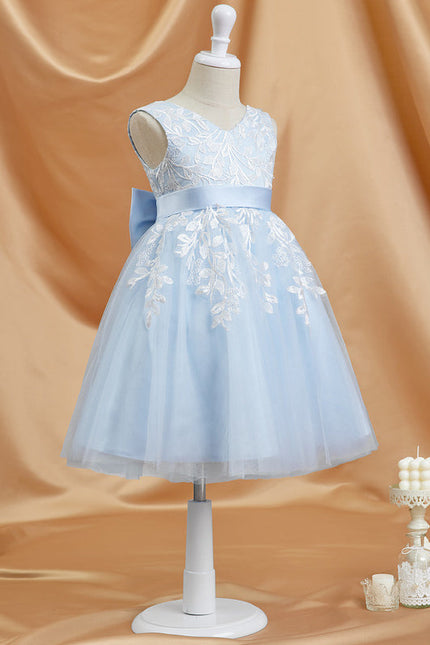 Robe Midi Tulle Bleu Pastel - gallery 5