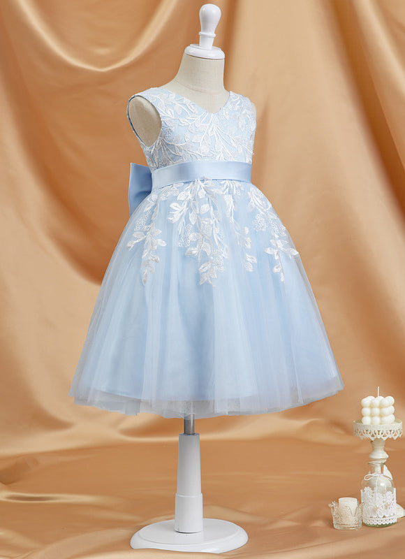 Robe Midi Tulle Bleu Pastel - gallery 5