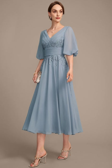 Robe Midi Céleste Douceur - gallery 3