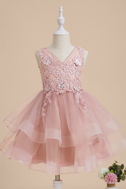 Robe Midi Tulle Fleurie