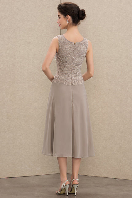 Robe Midi Manche 3 4 - gallery 7