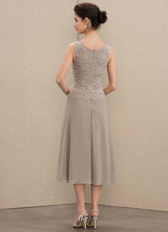 Robe Midi Manche 3 4 - gallery 7