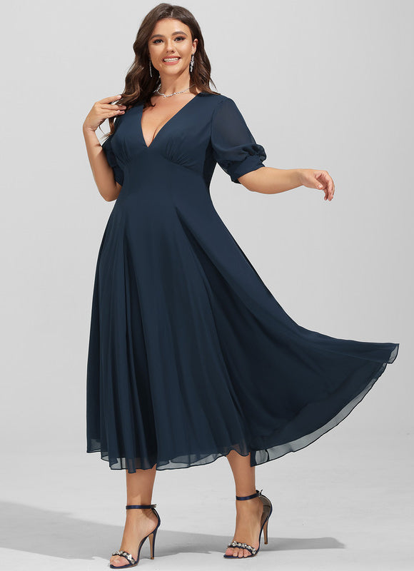 Robe Midi Fluide Élégante - gallery 7