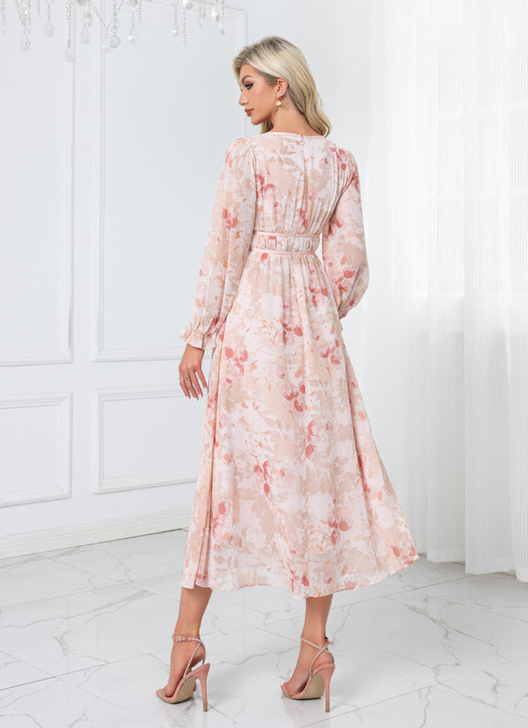 Robe Midi Florale Légère - gallery 1
