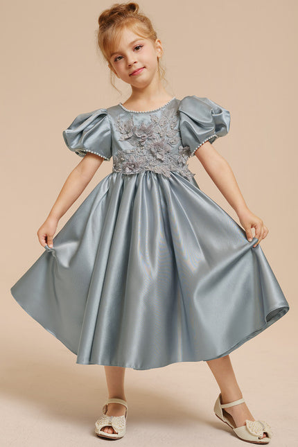 Robe Midi Satinée Enfant - gallery 9