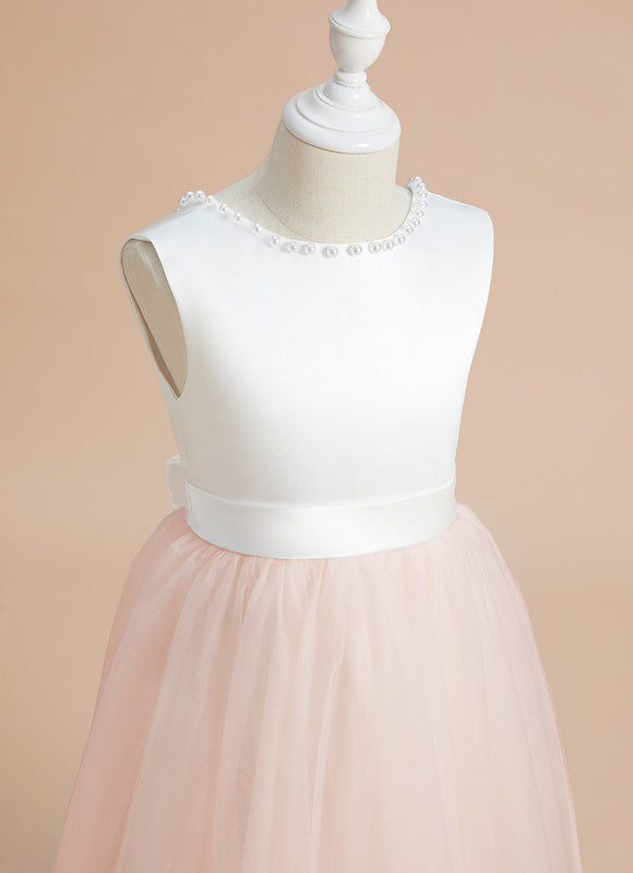 Robe Midi Satinée Poudrée - gallery 3