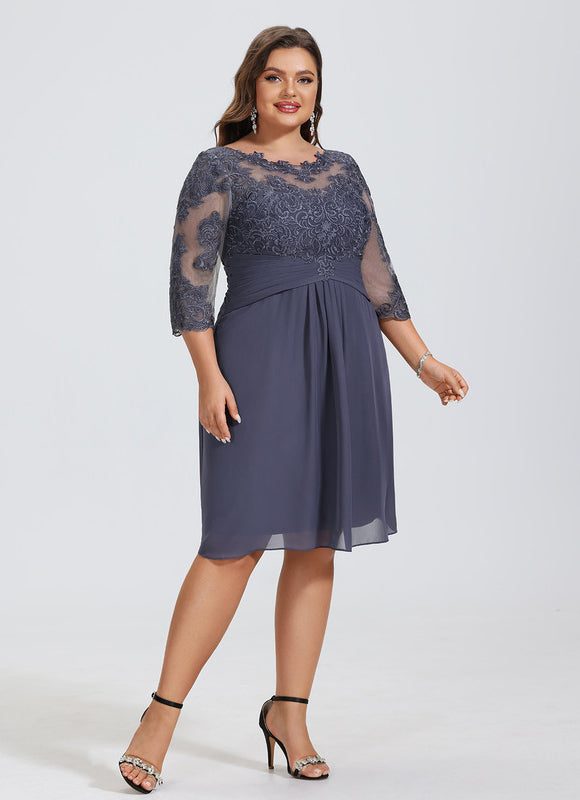 Robe Midi Nuit Élégante - gallery 7