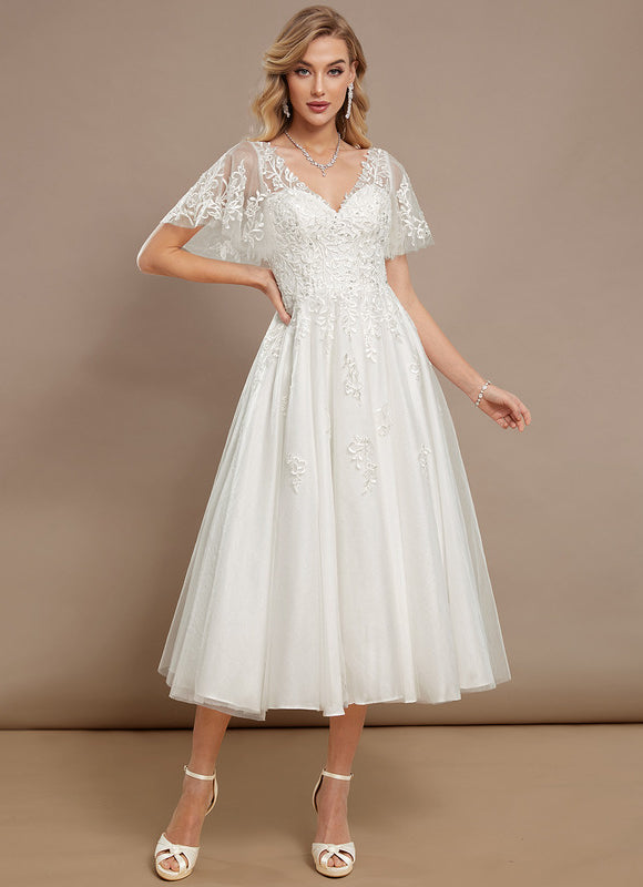 Robe Midi Éclat Tulle