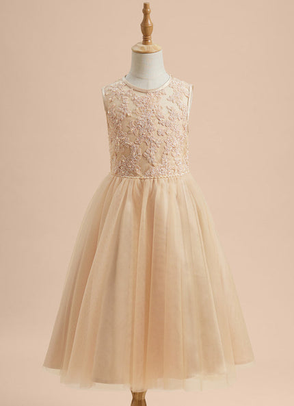 Robe Midi Fête Écrue