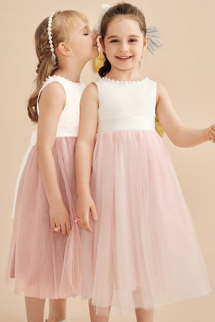 Robe Midi Satinée Poudrée - gallery 8