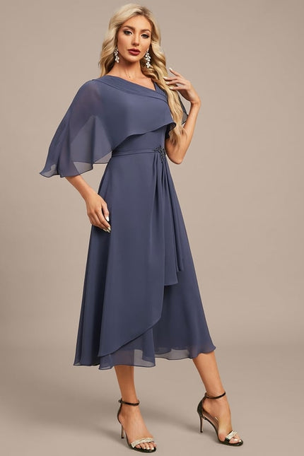 Robe Midi Élégance Ombrelle - gallery 5