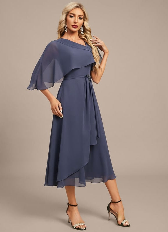 Robe Midi Élégance Ombrelle - gallery 5