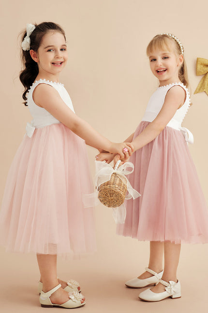 Robe Midi Satinée Poudrée - gallery 9