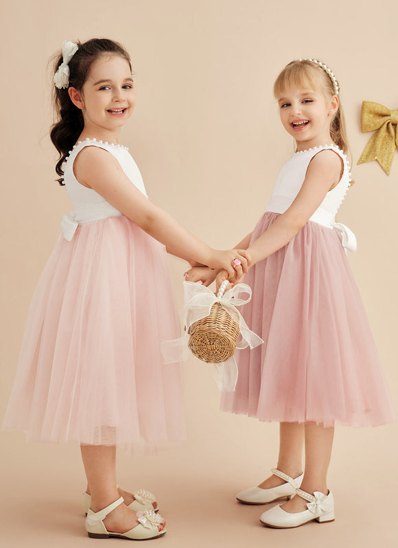 Robe Midi Satinée Poudrée - gallery 9