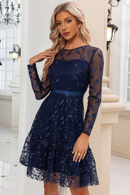 Robe Midi Dentelle Blanche - gallery 4