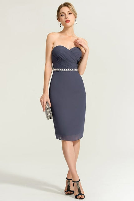 Robe Midi Nuit Marine Chic - gallery 2