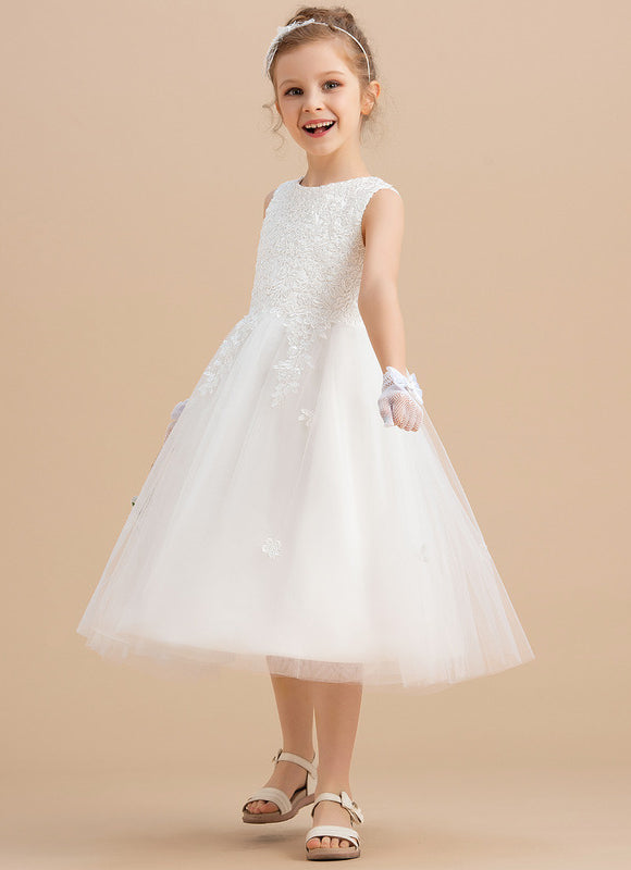 Robe Midi Cérémonie Enfant - gallery 8