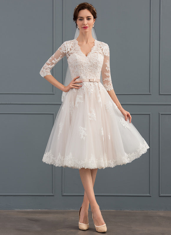 Robe Midi Écrue Élégante