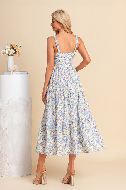 Robe Midi Fleurie Légère - gallery 1