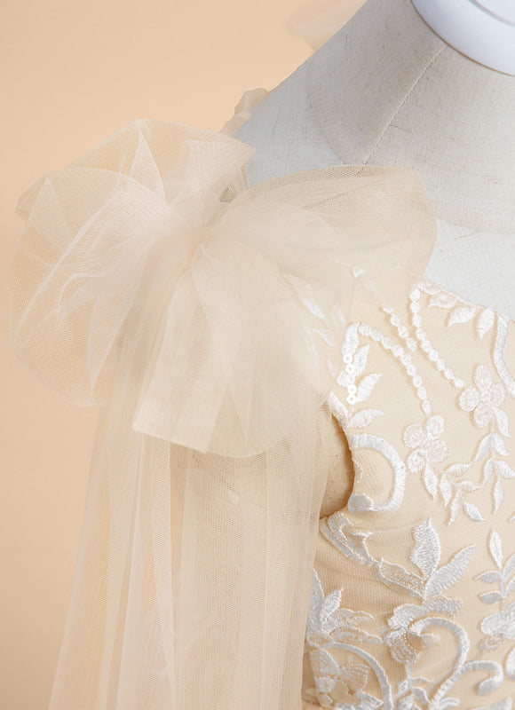 Robe Midi Tulle Beige - gallery 7