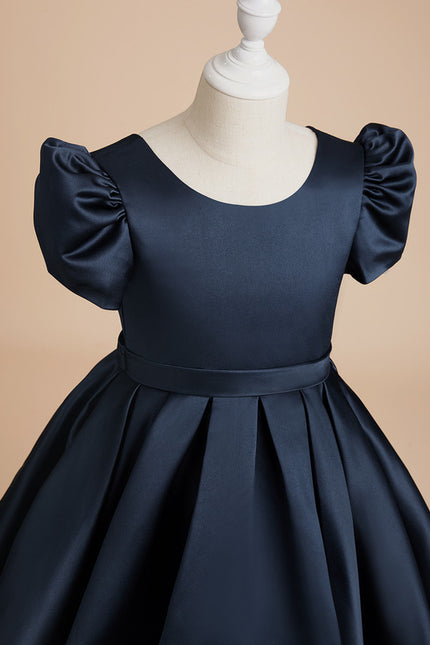 Robe Midi Nuit De Satin - gallery 4