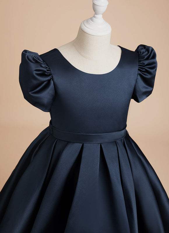 Robe Midi Nuit De Satin - gallery 4