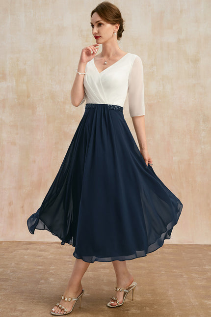 Robe Midi Mère Élégante - gallery 4