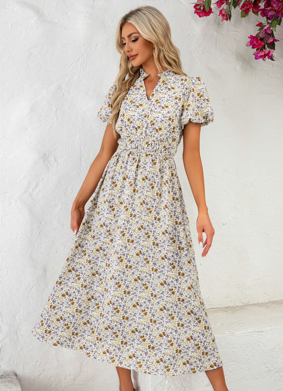 Robe Midi Serenade Florale - gallery 1