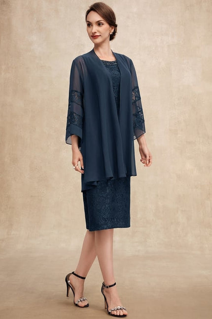 Robe Midi Élégance Évanescente - gallery 3
