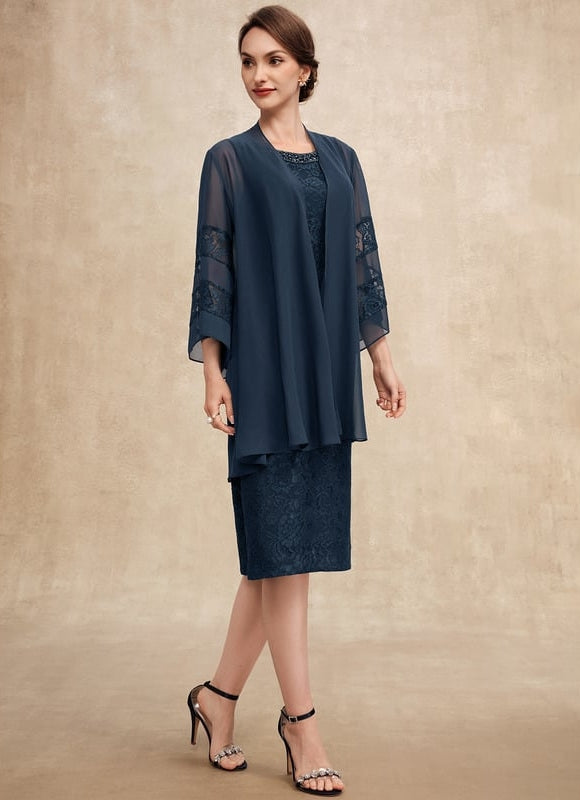 Robe Midi Élégance Évanescente - gallery 3
