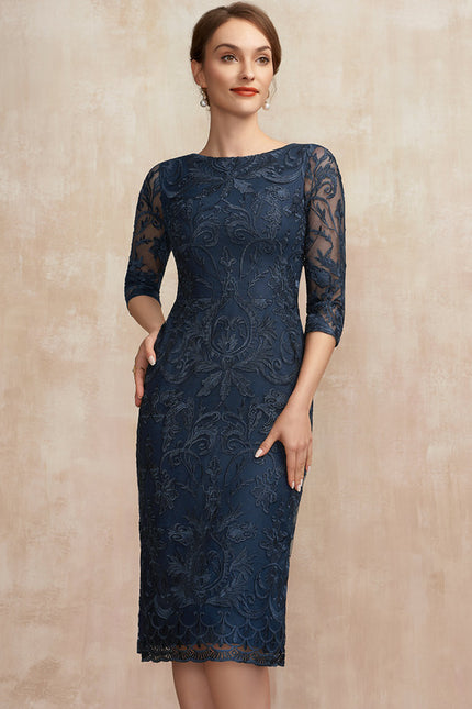 Robe Midi Dentelle Sophistiquée