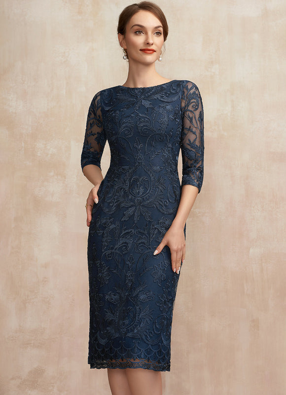Robe Midi Dentelle Sophistiquée