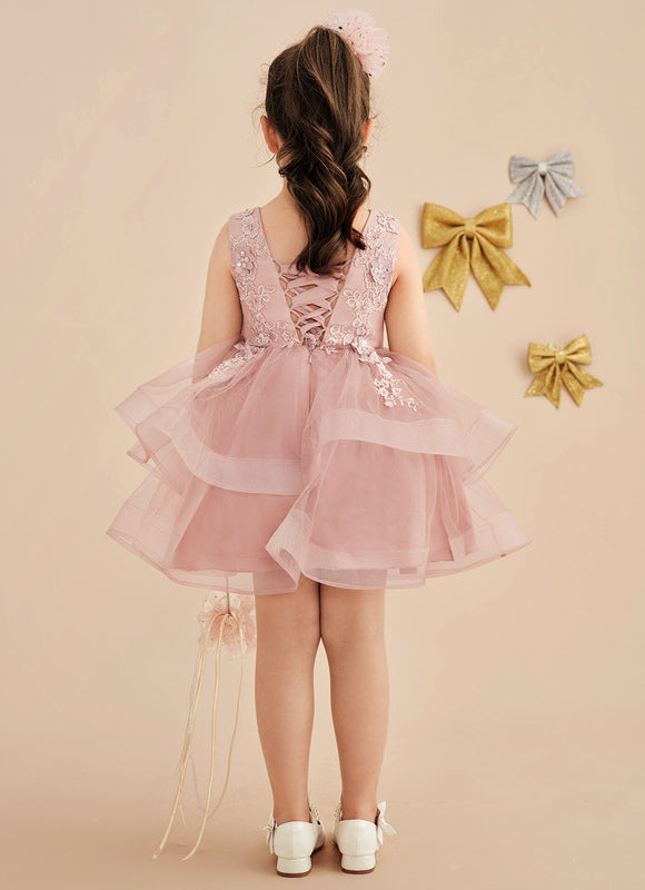 Robe Midi Tulle Fleurie - gallery 4