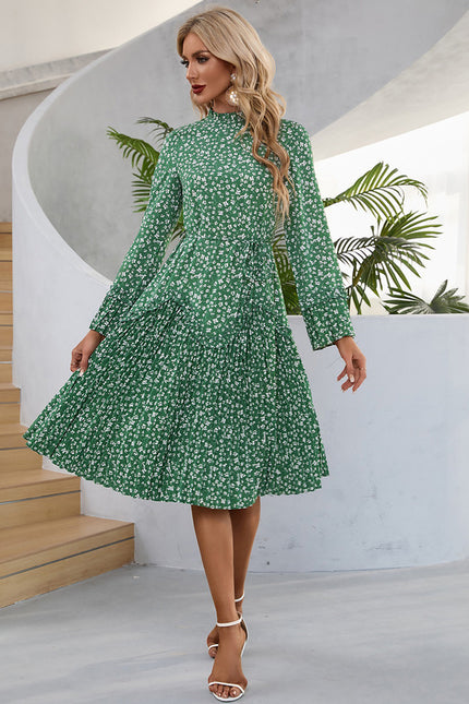 Robe Midi Midi Fleurie - gallery 4