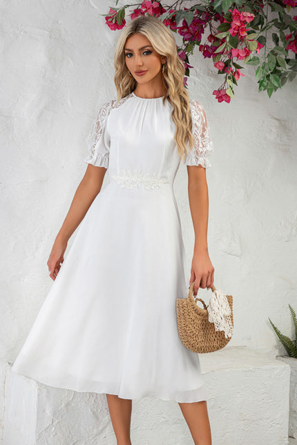 Robe Midi Élégance Éthérée - gallery 4