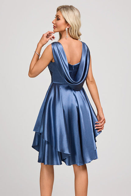 Robe Midi Élégance Satinée - gallery 5