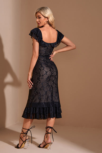 Robe Midi Dentelle Charme - gallery 1