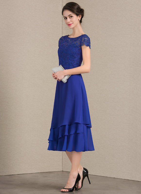 Robe Midi Élégance Azurante - gallery 3