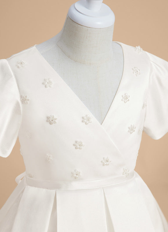 Robe Midi Satinée Cérémonie - gallery 4