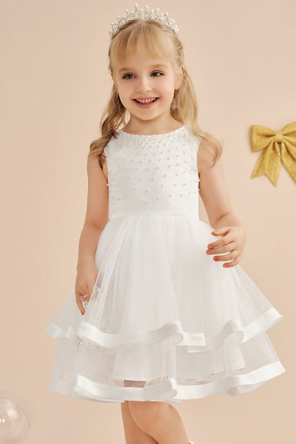 Robe Midi Enfant Satinée