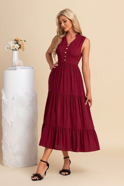 Robe Blanche Midi Chic