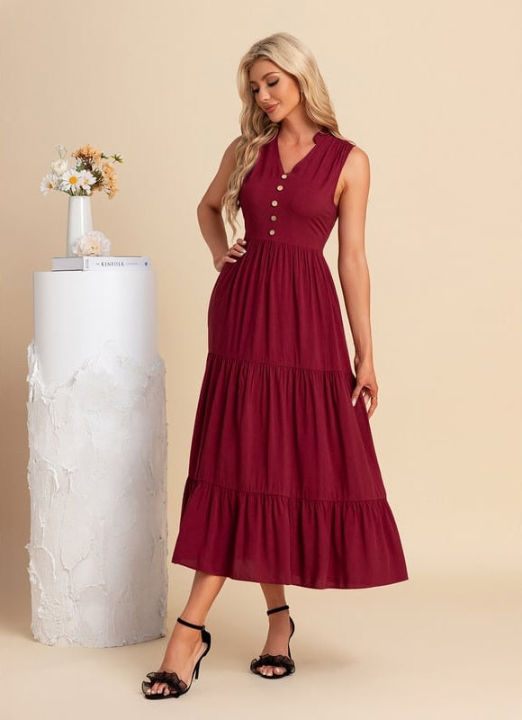 Robe Blanche Midi Chic