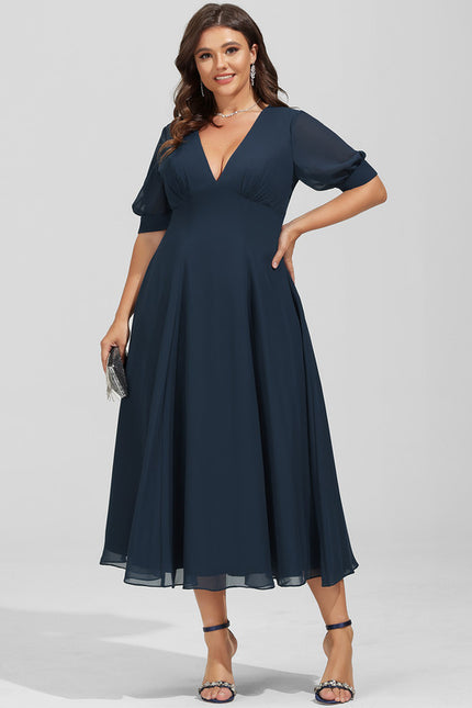 Robe Midi Fluide Élégante - gallery 8