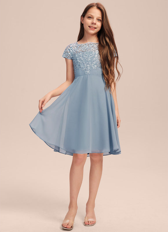 Robe Midi Aquarelle Céleste