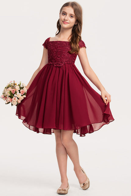 Robe Midi Cerise Aérée - gallery 1
