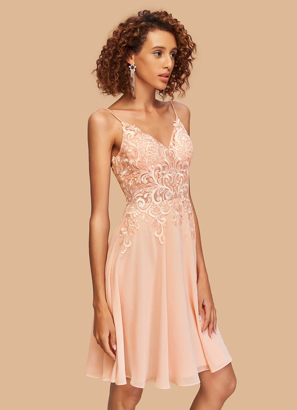 Robe Midi Aérienne Corail - gallery 2