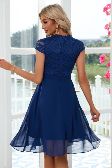 Robe Midi Bordeaux Aérienne - gallery 3